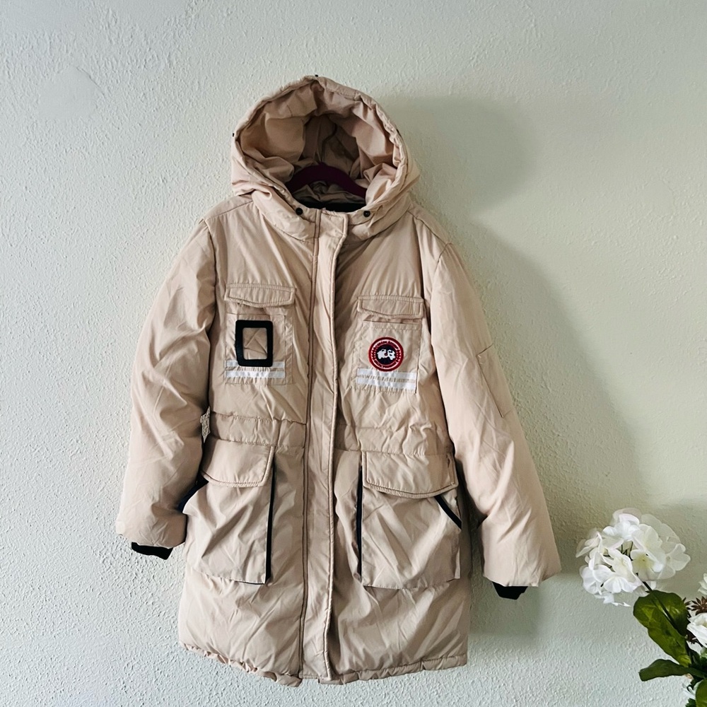 Kids Puffer Jacket style Canada Goose - Picture 2 of 9
